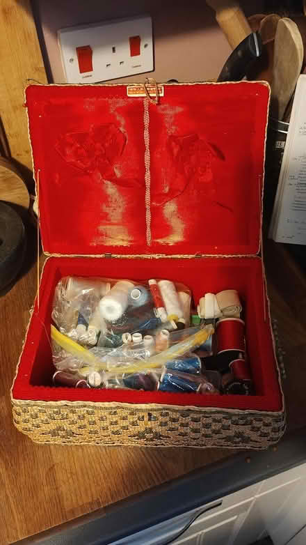 Photo of free Sewing basket plus bits (DE24 Alvaston) #2