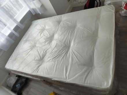 Photo of free New Double divan bed with mattress (Tottenham N17) #1