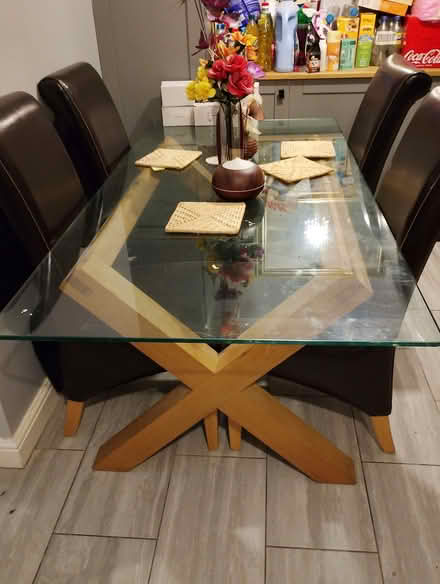 Photo of free Dining room table and chairs (Gobowen SY11) #1