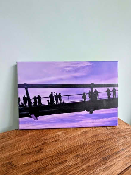 Photo of free Original photo canvas of Millennium Bridge London. (Titness Park SL5) #1