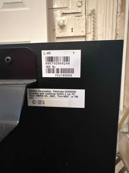 Photo of free Yamaha L85 Keyboard stand (Putney SW15) #3