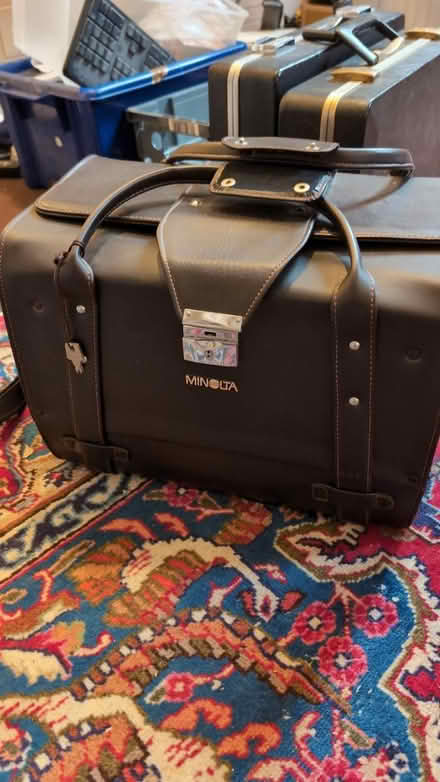 Photo of free Vintage Minolta Camera Bag (Woodmancote) #1