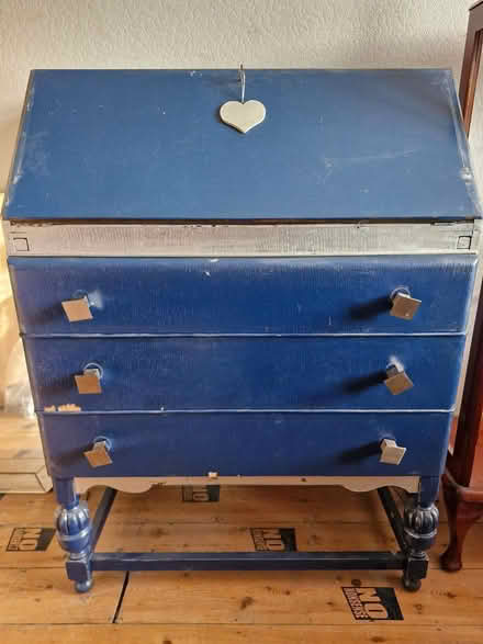 Photo of free Vintage wooden bureau desk (Beckenham BR3) #2