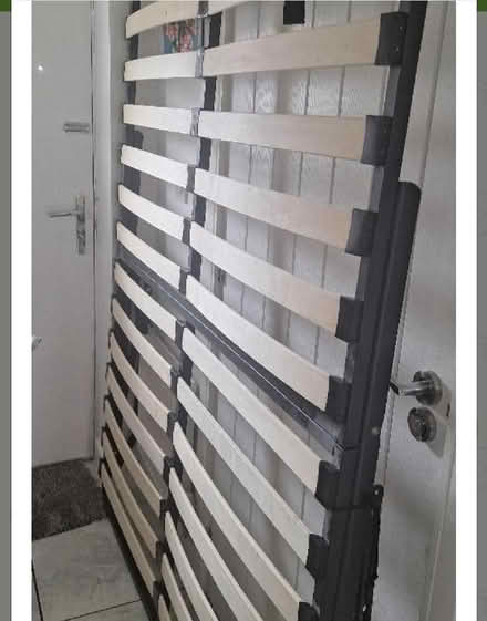 Photo of free Black ottoman bed frame - hydraulic lift for storage (The Cliff M27) #2