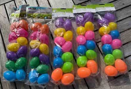 Photo of free New plastic easter eggs - 5 packs (Los Altos Highlands) #1