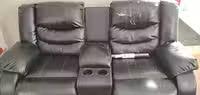 Photo of free Faux Leather Reclining Loveseat (North End) #1