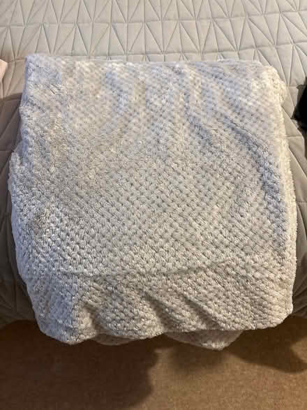 Photo of free Grey throw (Hilperton BA14) #1