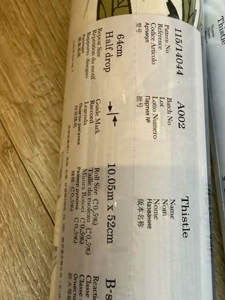 Photo of free Wallpaper - Cole & Son Thistle (Knaresborough HG5) #2