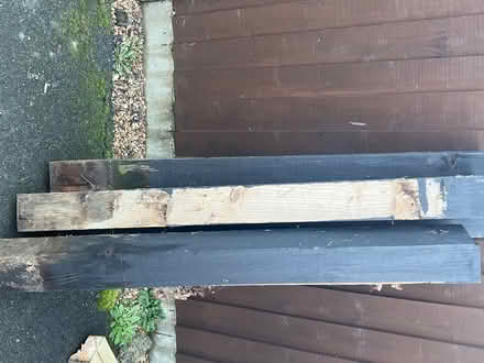 Photo of free Five fence posts (Goldington MK41) #1