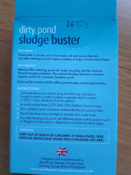 Photo of free Pond Sludge Buster (Great Mole Wood SG14) #2