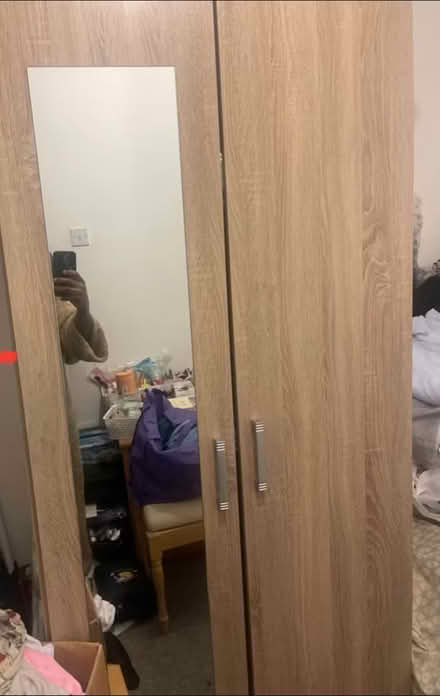 Photo of free Brown wardrobe (L6) #1