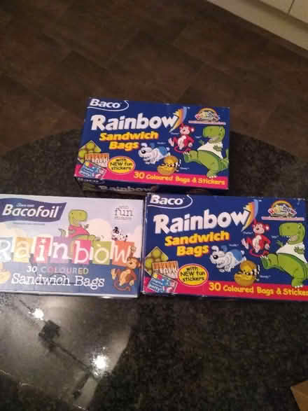 Photo of free Colourful sandwich bags (Millhouses S7) #1