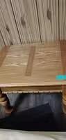 Photo of free Oak Veneer End Table with Drawer (North End) #2