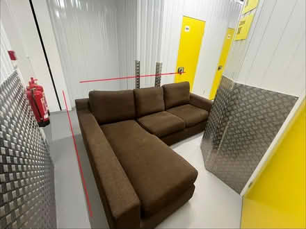 Photo of free Brown corner sofa (West Blatchington BN3) #4