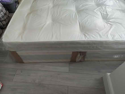 Photo of free New Double divan bed with mattress (Tottenham N17) #3