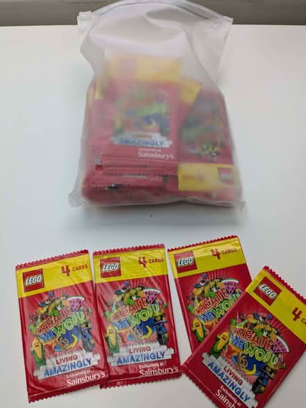 Photo of free Lego cards (Woodley RG6) #1