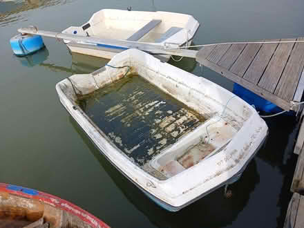 Photo of free Tatty old tender boat (Weymouth harbour DT3) #2