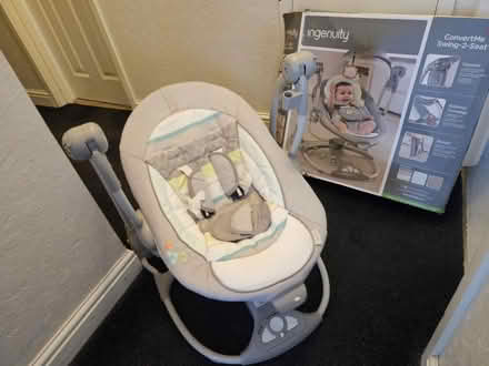 Photo of free Baby swing seat (Harlow CM19) #1