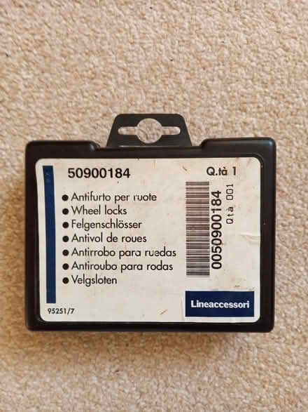 Photo of free Locking set wheel nuts (Bexhill.) #1