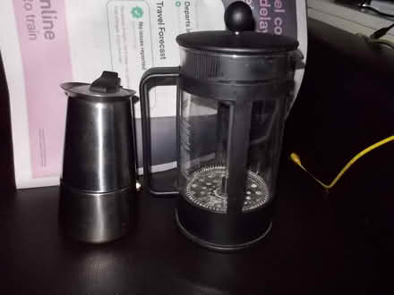 Photo of free Expreso pot and cafetiere (Wimbledon SW19) #1
