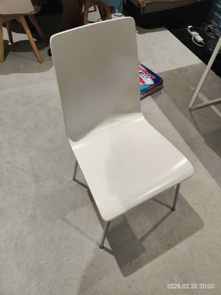 Photo of free Desk, table chair white (Hampton) #1
