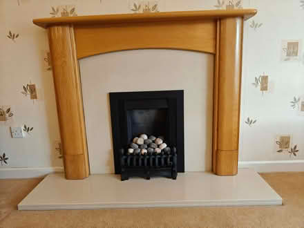 Photo of free Gas fire (needs mains connection & fitted into wall) (Peachcroft OX14) #1