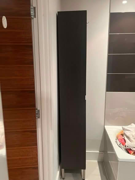 Photo of free Dark wood Ikea cupboard (Wandsworth SW18) #4