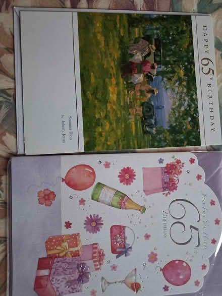 Photo of free 65th birthday cards (Styvechale, Coventry) #2