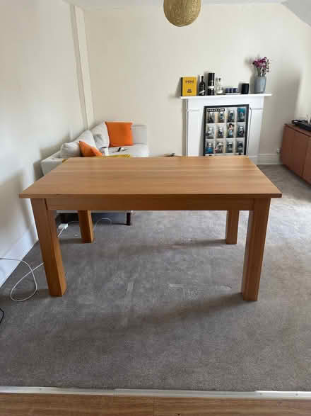 Photo of free Solid oak Table (De Beauvoir Town N1) #1