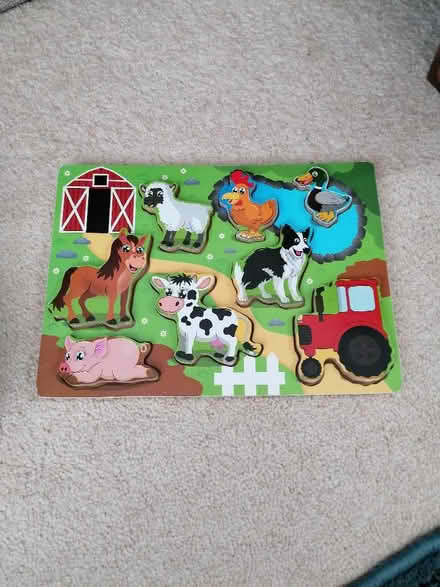 Photo of free Wooden farm puzzle (Langney BN23) #1