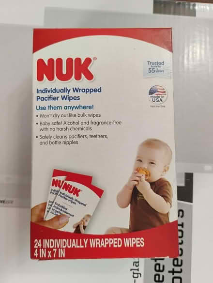 Photo of free Nuk Pacifier Wipes (Darien) #1