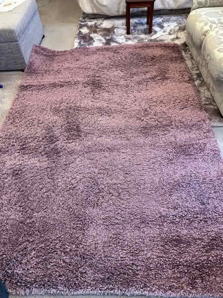 Photo of free Large Purple Rug (Bedlington NE22) #1