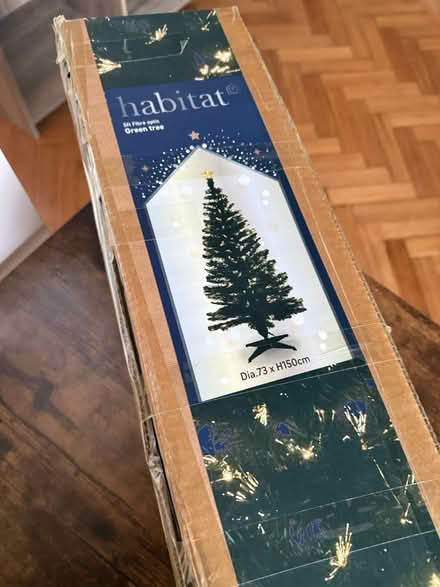 Photo of free Faux Christmas tree with lights (Enfield N13) #1