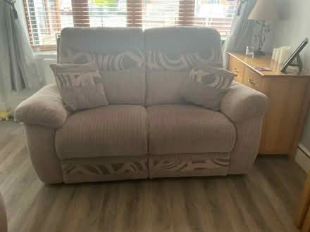 Photo of free 2 seater sofa (Banks PR9) #1