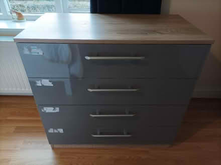 Photo of free Small chest of drawers (LL164RD) #3