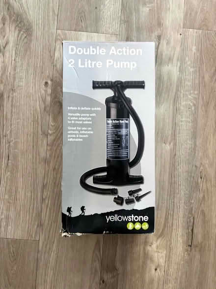 Photo of free Double action 2 litre pump (Chichester PO19) #1