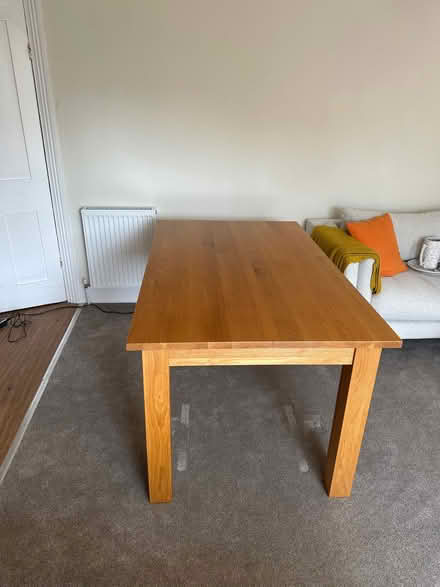 Photo of free Solid oak Table (De Beauvoir Town N1) #2