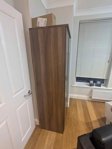 Photo of free Wardrobe with one mirror door (Tooting SW17) #3