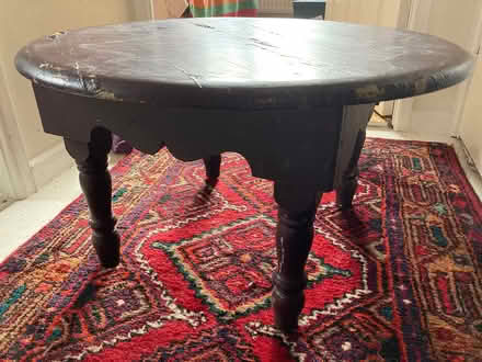 Photo of free Solid Cedar old painted table (Glastonbury BA6) #3