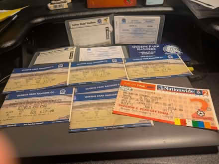 Photo of free Memorabilia - Queens Park Rangers vintage match tickets (NW10) #1