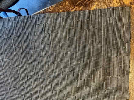 Photo of free 1 brown plastic woven placemat (Prospect and DeAnza) #1