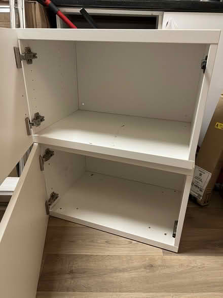 Photo of free 2 x IKEA white cabinets (Hastings TN34) #2
