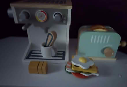 Photo of free Wooden toy toaster and coffee maker (Bowbridge GL5) #1