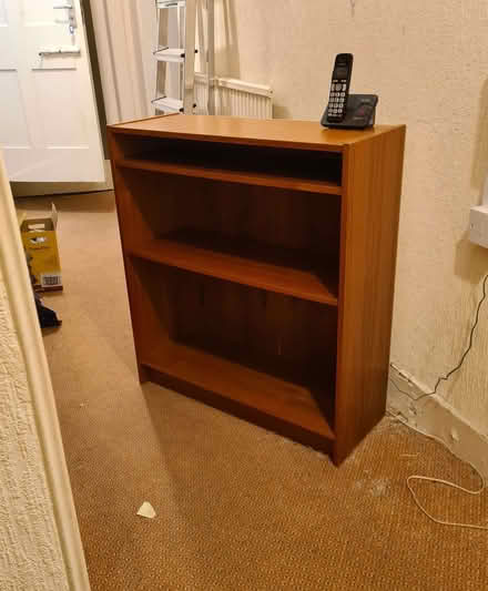 Photo of free Teak veneer bookcase (Newington EH9) #1