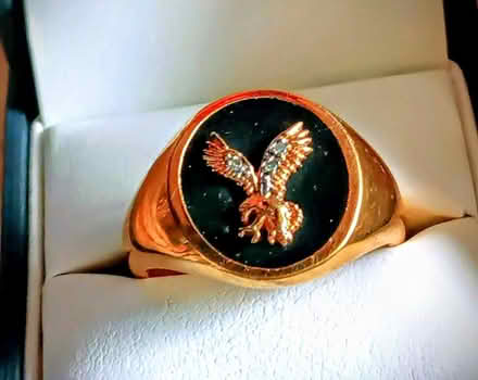 Photo of free yellow metal ring , (Allington NG32) #1