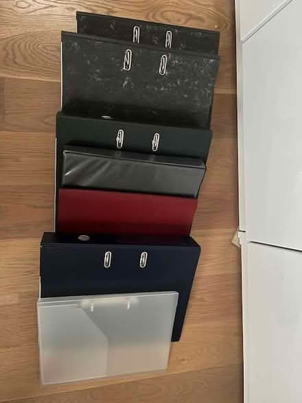 Photo of free binders (Earls Court SW10) #1