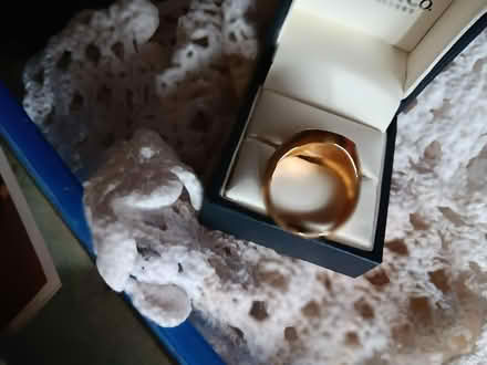Photo of free yellow metal ring , (Allington NG32) #3