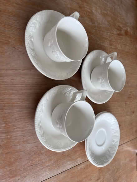 Photo of free 3 Cups and saucers (Grafton area Cambridge CB1) #1