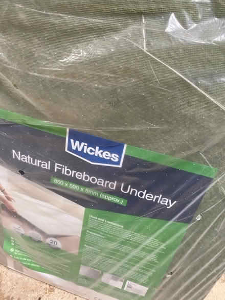 Photo of free Fibreboard underlay (KT9 Chessington) #2