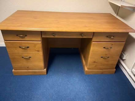 Photo of free Wooden Office Desk (Penwortham PR1) #1